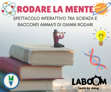 Carica l'immagine nel visualizzatore di Gallery, FISICA e NARRATIVA: Rodare la Mente ~ Spettacolo Registrato