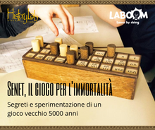 Carica l&#39;immagine nel visualizzatore di Gallery, ANTICO EGITTO: SENET - Kit gioco e Istruzioni per giocare
