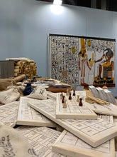 Carica l'immagine nel visualizzatore di Gallery, ANTICO EGITTO: SENET - Kit gioco e Istruzioni per giocare
